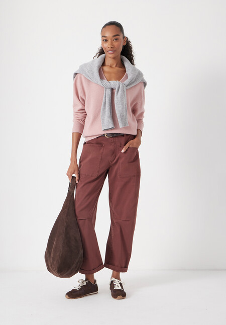 Scarlett Cashmere V-Neck Jumper