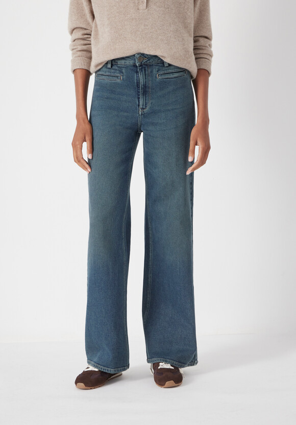 Rowan Welt Pocket Flared Jeans