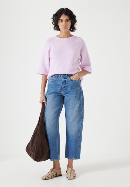 Lucia Knitted Crew Neck T-shirt