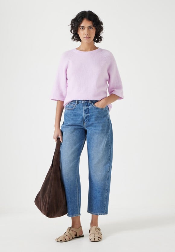 Lucia Knitted Crew Neck T-shirt