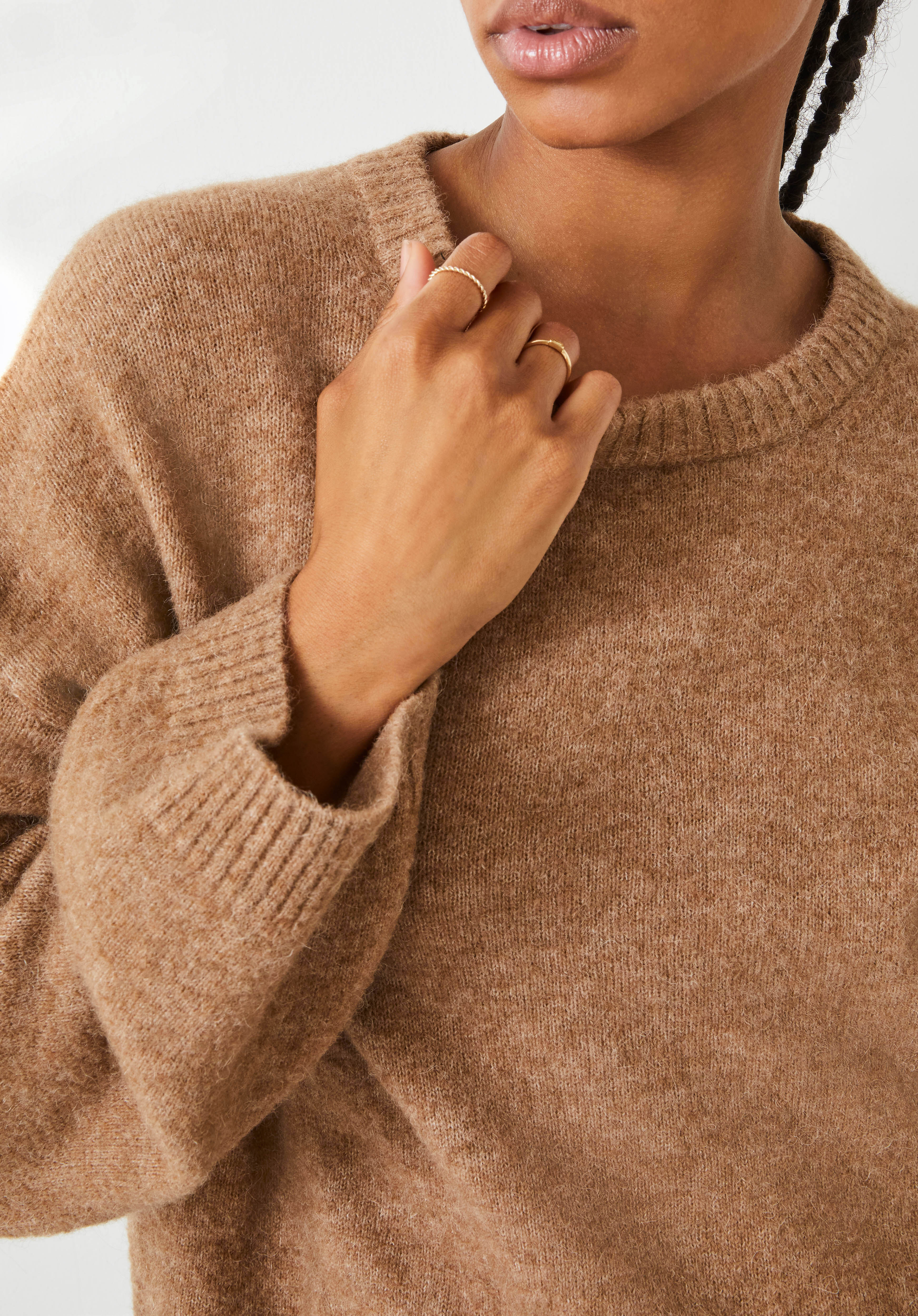Elaine Slouchy Fit Wool Blend Jumper