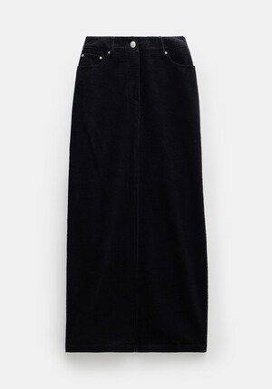 Alana Cord Maxi Skirt