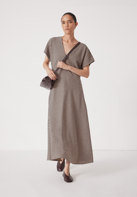 Grace Jersey V-Neck Maxi Dress