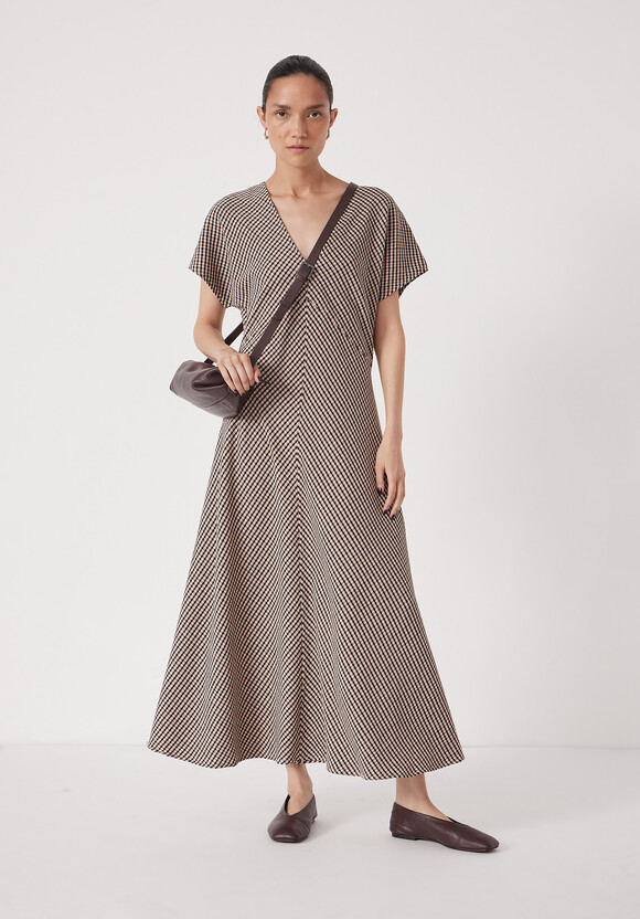 Grace Jersey V-Neck Maxi Dress