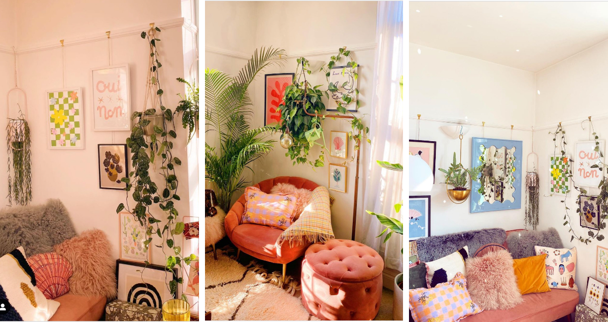 How To Create A Colourful Gallery Wall Hush How To Create A Colourful Gallery Wall Hush