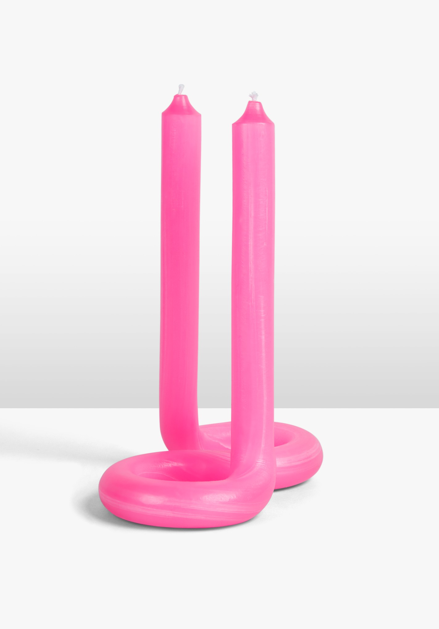 Hush pink Lex Pott Twist Candle