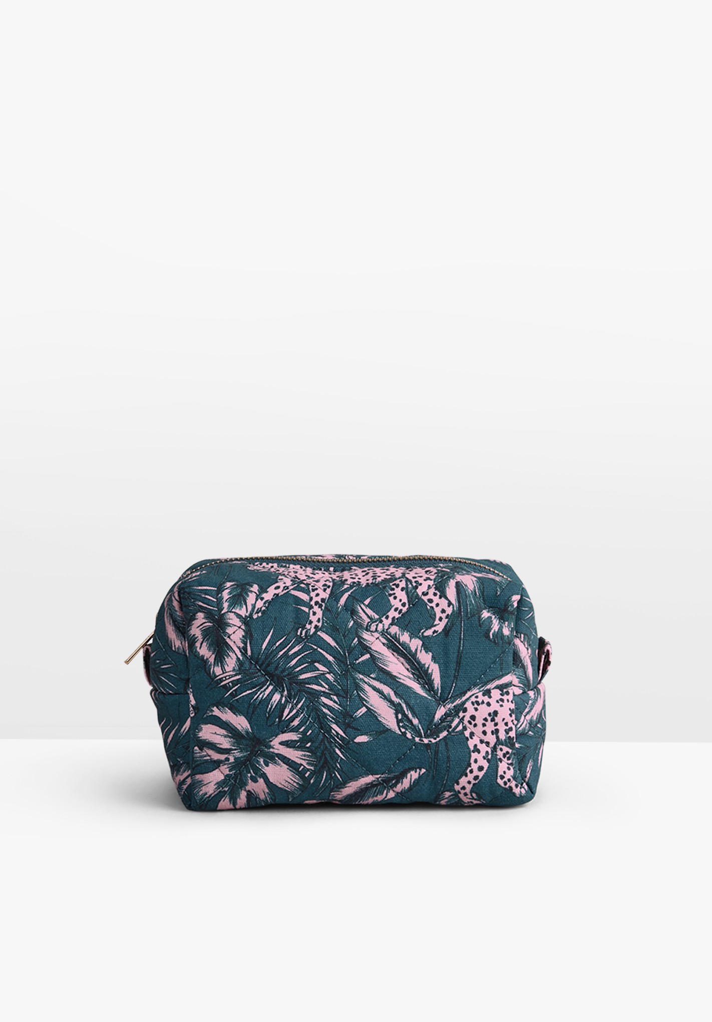Hush jungle-leopard-print Vienne Small Wash Bag